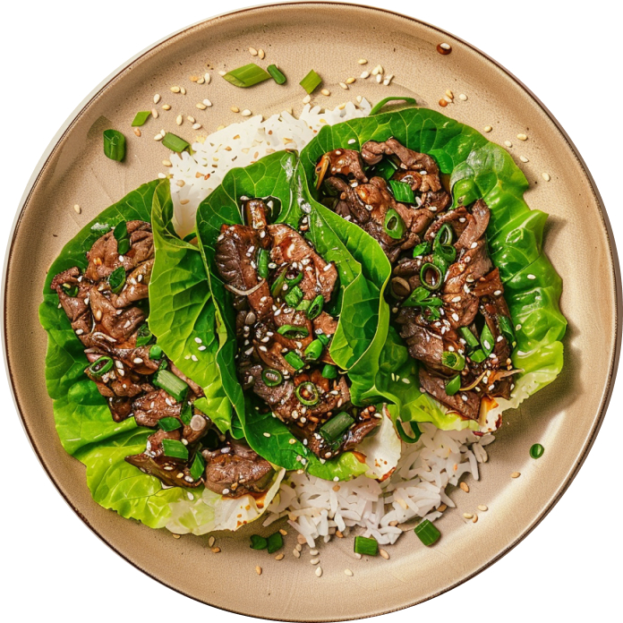 Beef Bulgogi Lettuce Wraps
