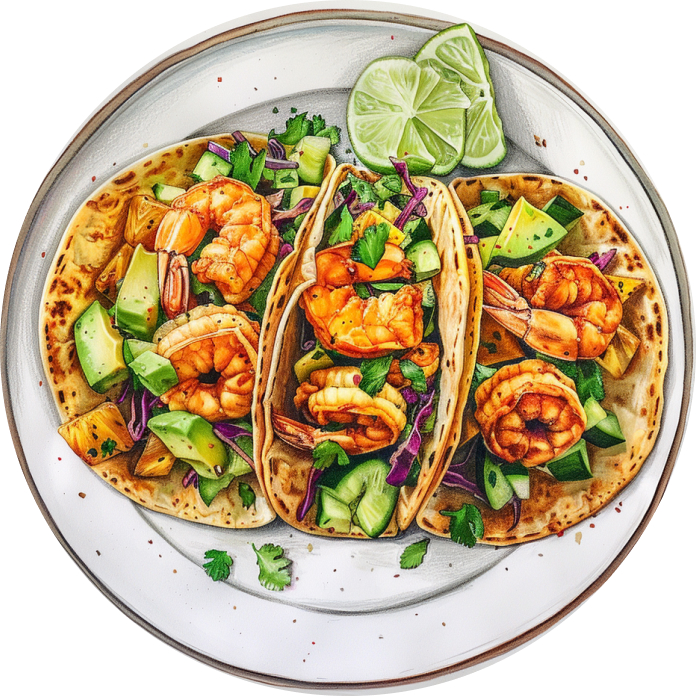 Spicy Shrimp Tacos