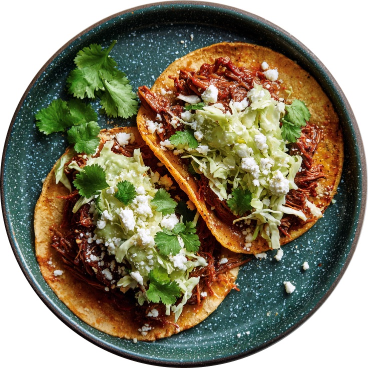 Crockpot Chuck Roast Tinga Tacos
