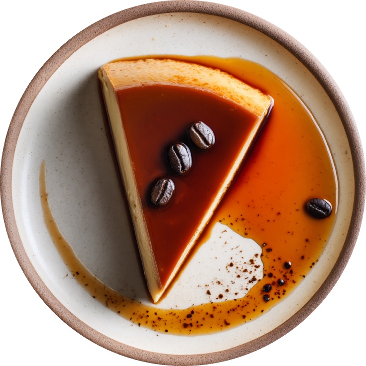Flan de Baileys