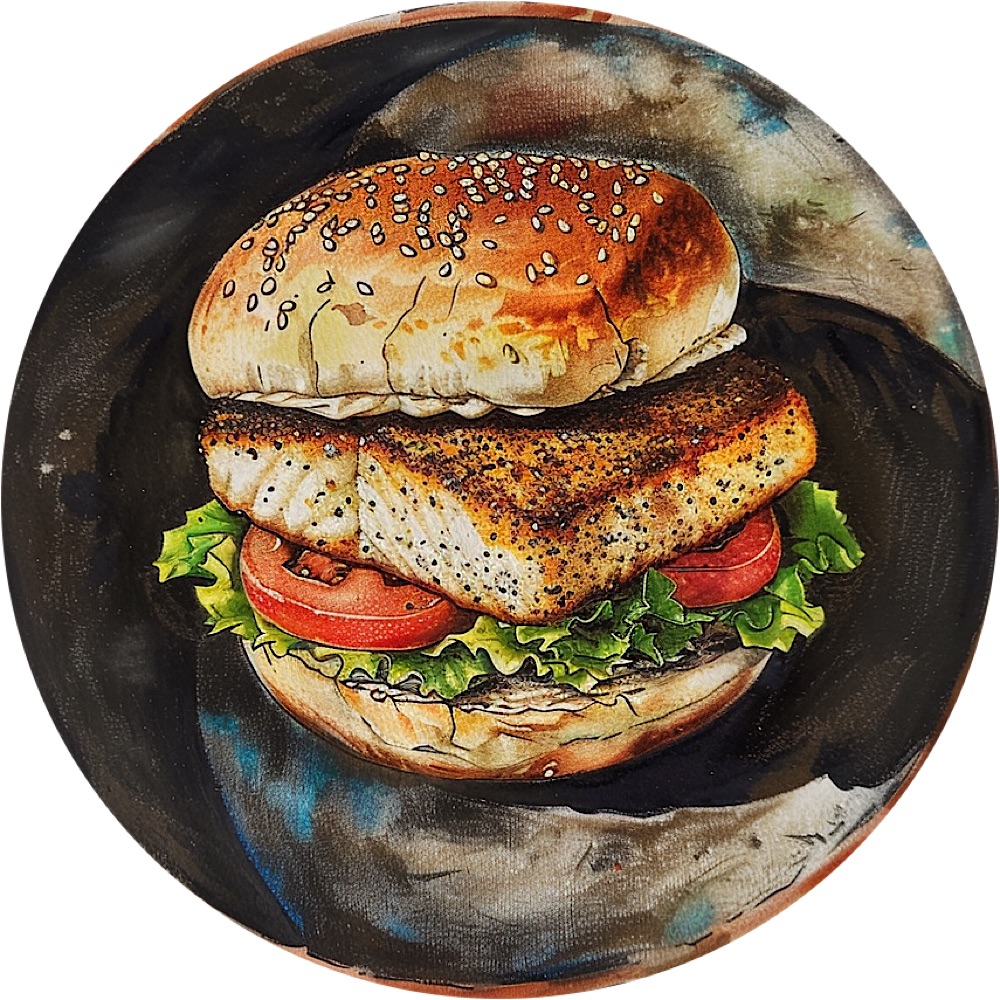 Blackened Grouper Sandwich