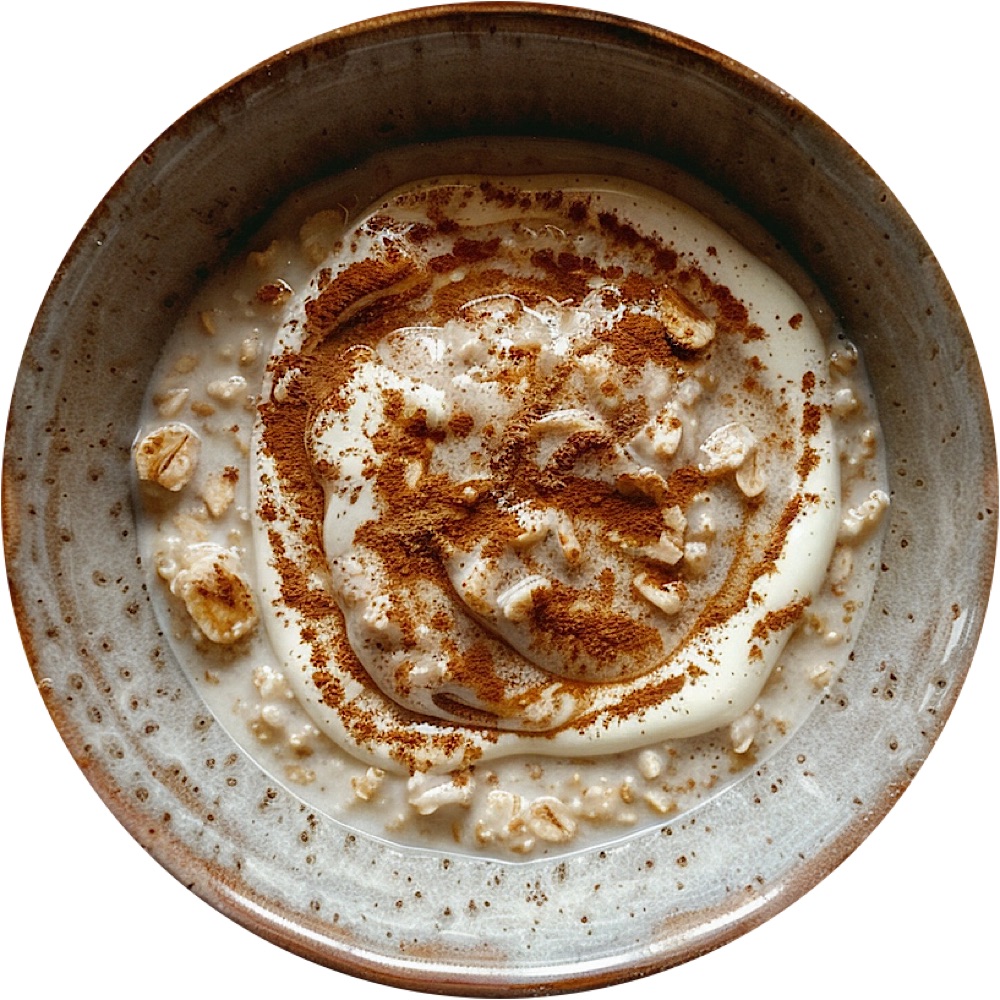 Cinnamon Roll Overnight Oats