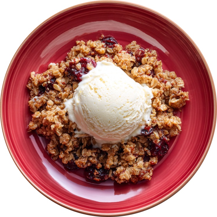 Cherry Crumble