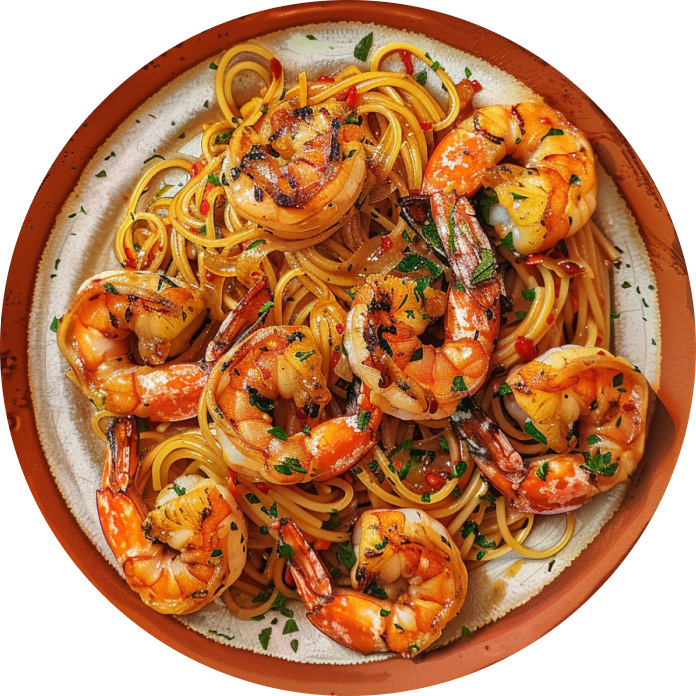 Chili Oil Caramelized Onion Pasta