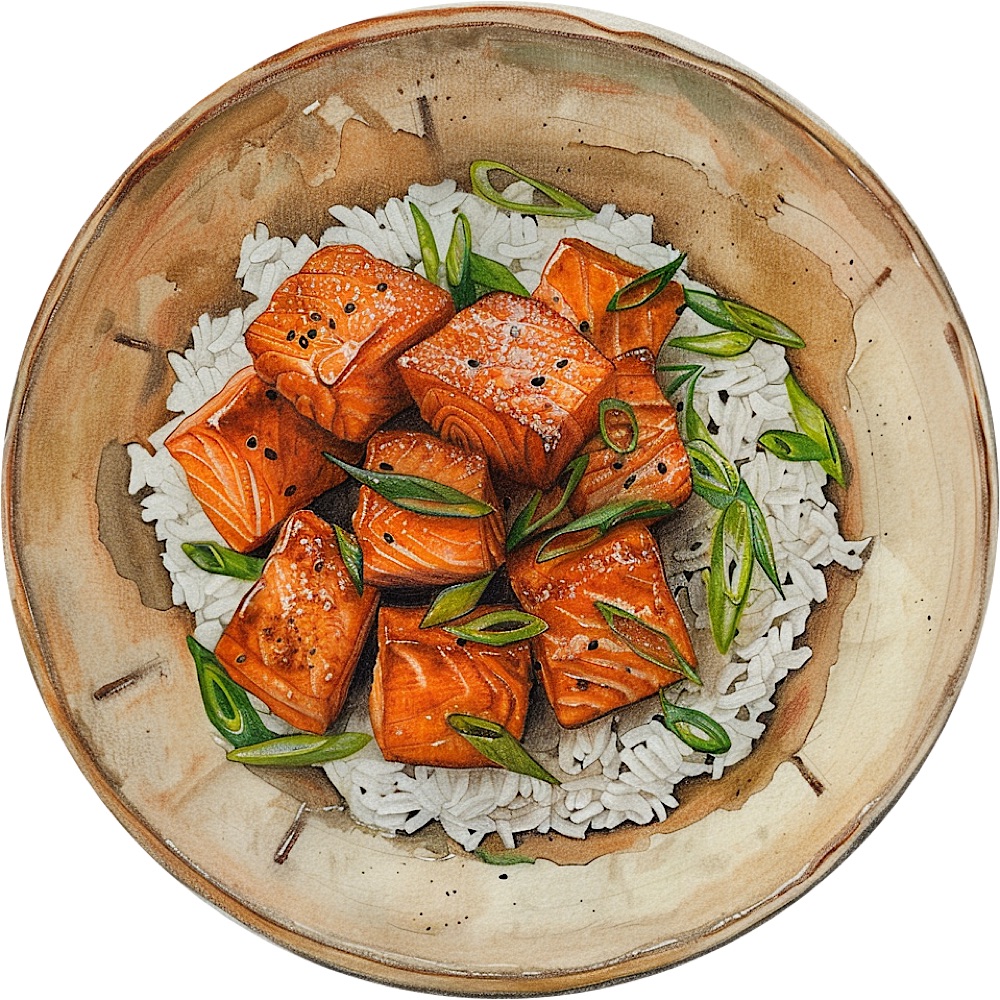 Crispy Salmon Bites