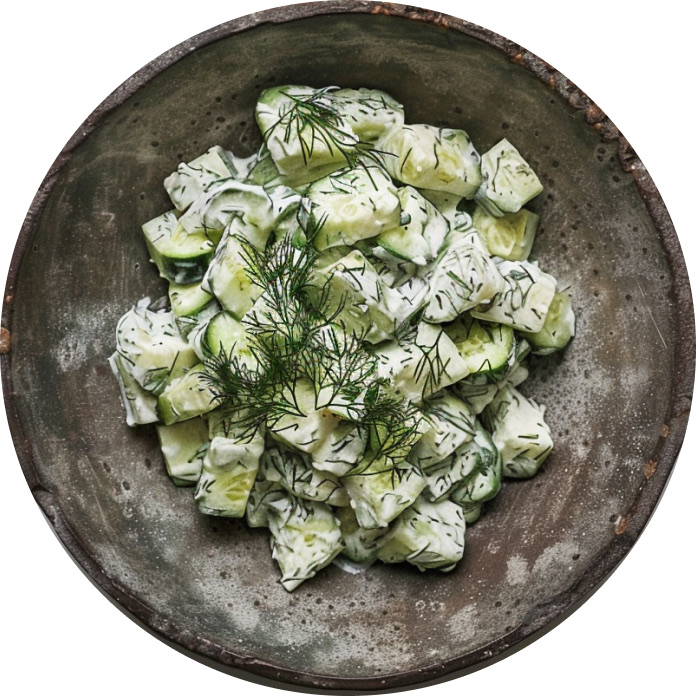 Smashed Cucumber Salad