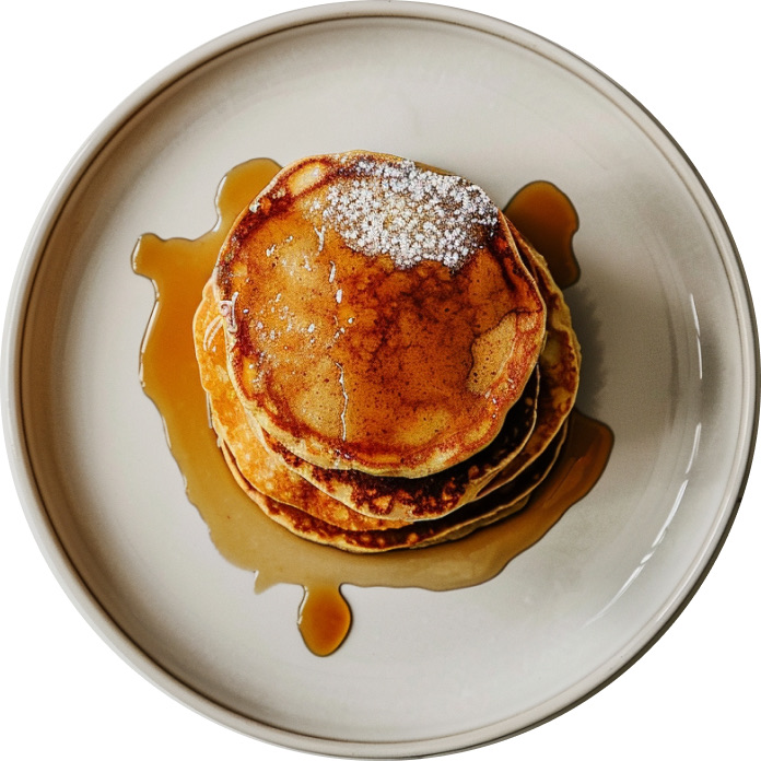 Weekend Cinnamon Roll Pancakes