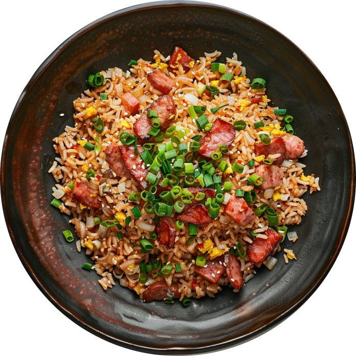 Pepperoni Fried Rice