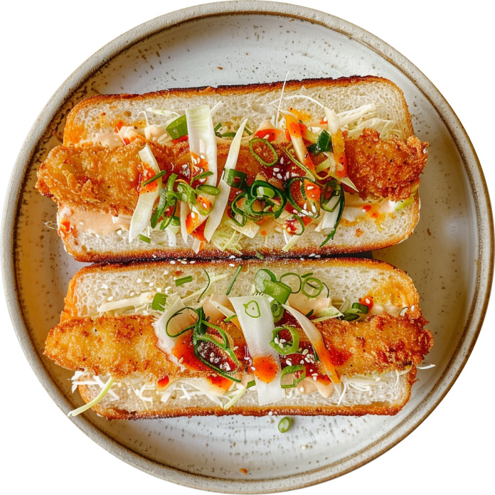 Pork or Chicken Katsu Sando