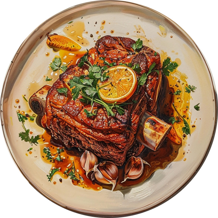 Roasted Pork Shoulder with Garlic, Citrus & Cilantro