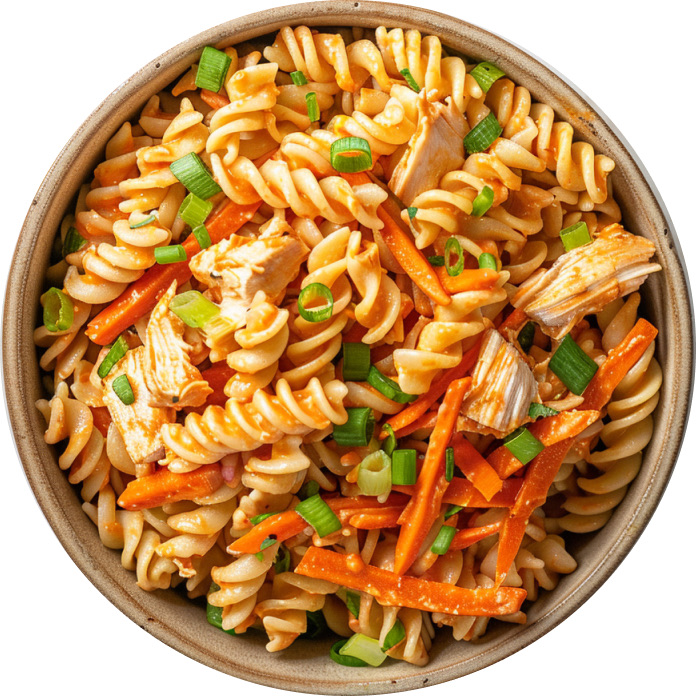 Buffalo Chicken Pasta Salad