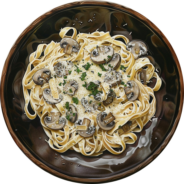 Easy Creamy Mushroom Pasta