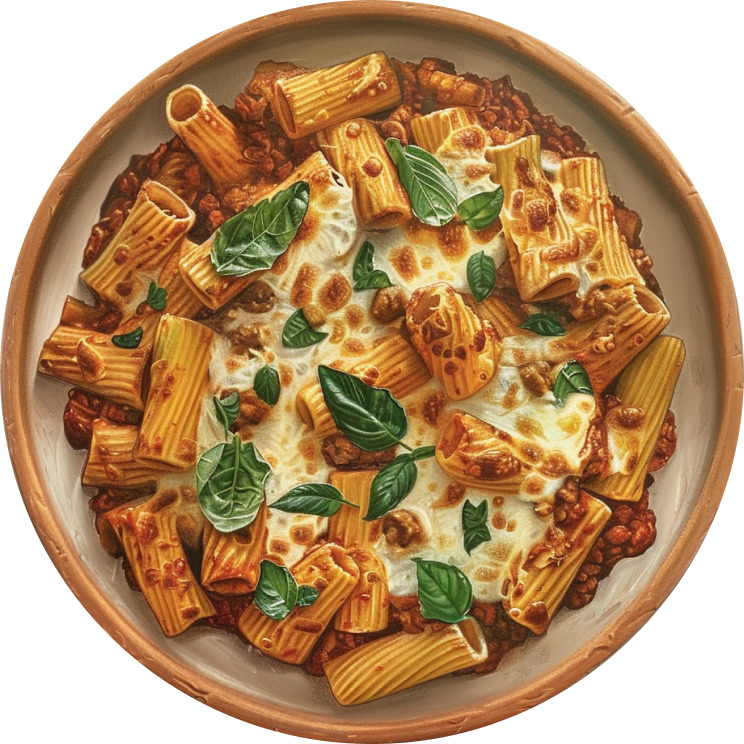 Regy's Baked Rigatoni