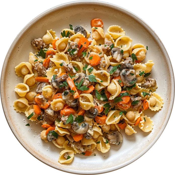 Orecchiette with White Bolognese