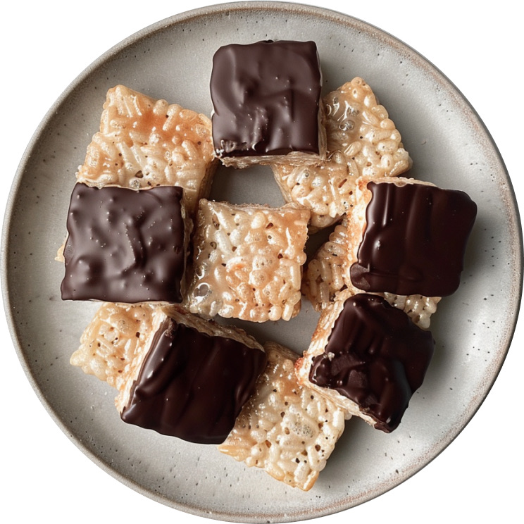 Chocolate Rice Krispy Cookies