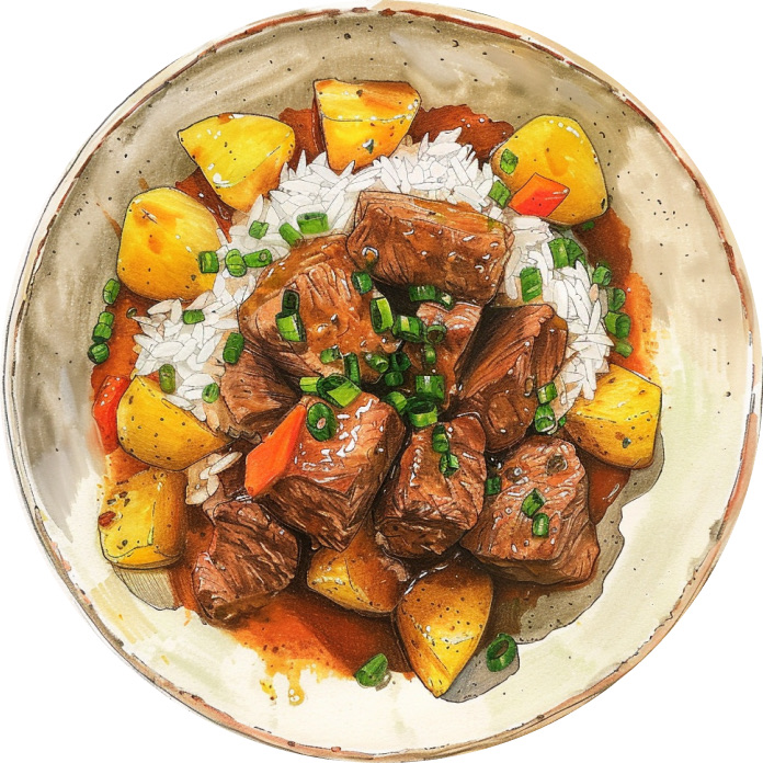 Carne Guisada con Papas
