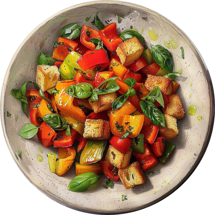 Roasted Pepper Salad