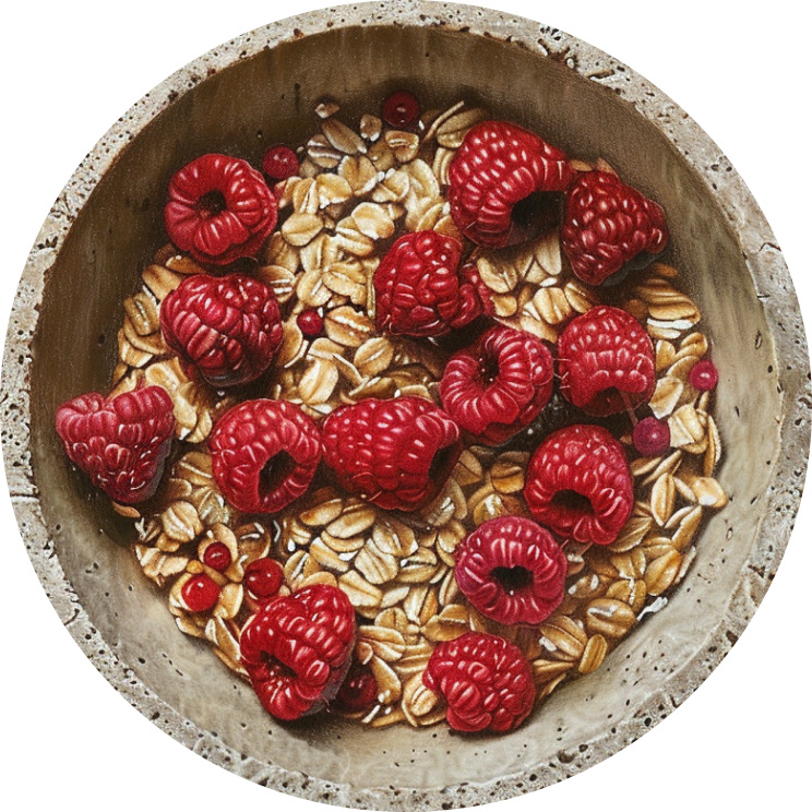 Raspberry White Chocolate Baked Oats