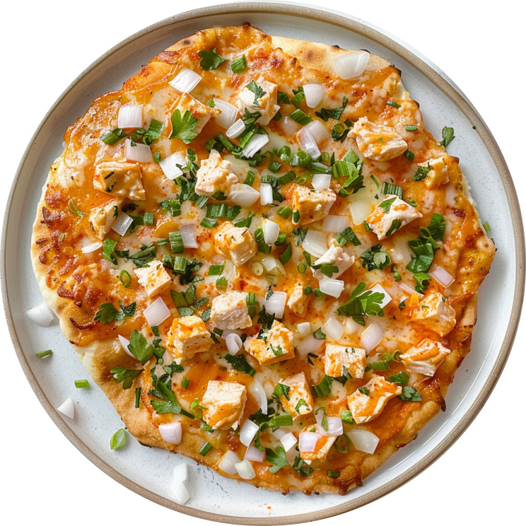 Buffalo Chicken Flatbread