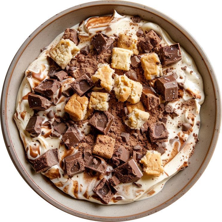 Air Fryer S’mores Dip with Cookie Dough