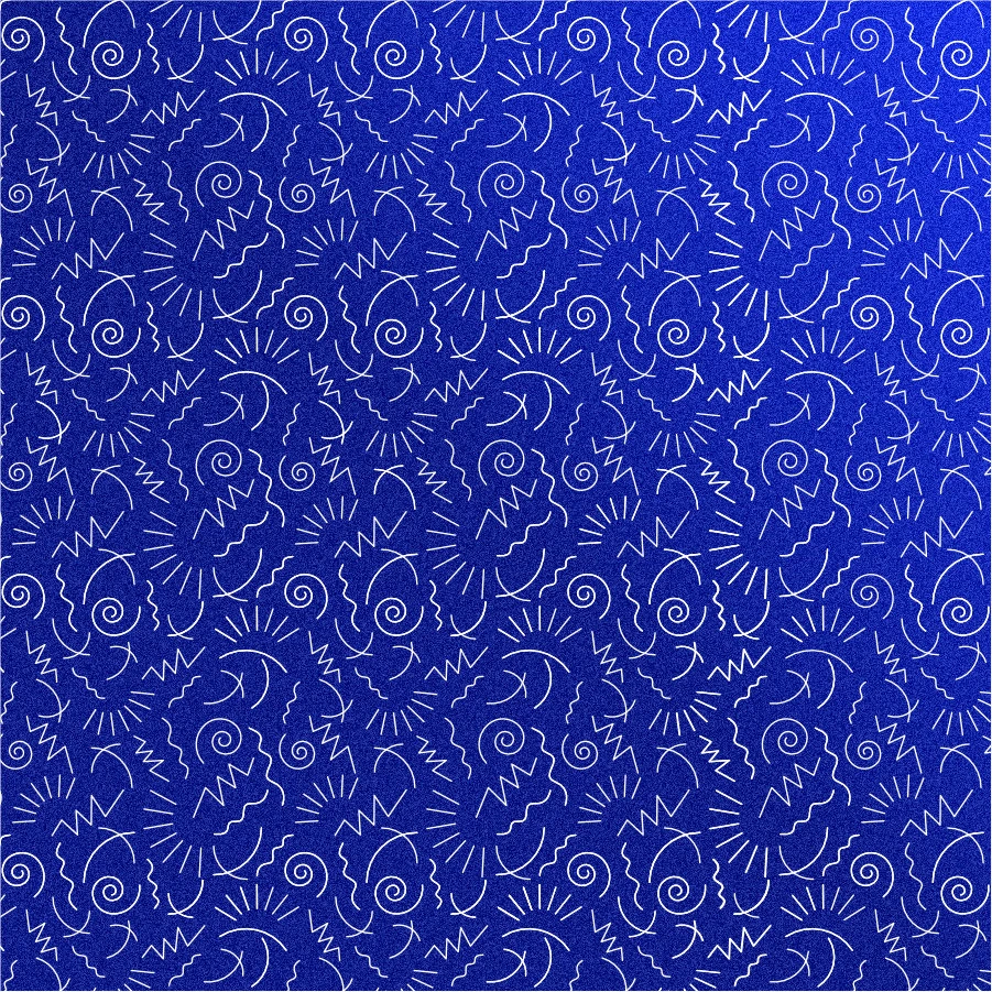 patron azul
