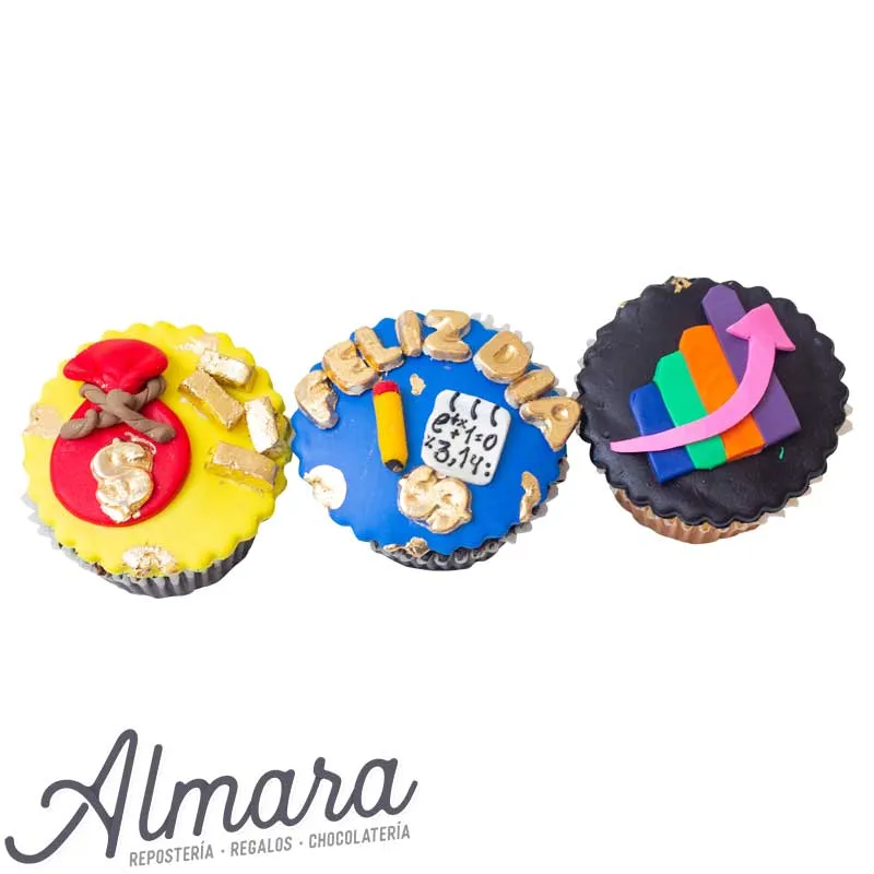 Cupcakes Economista *3
