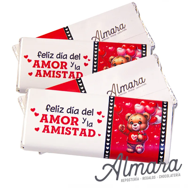 Chocolatinas de Amor y Amistad
