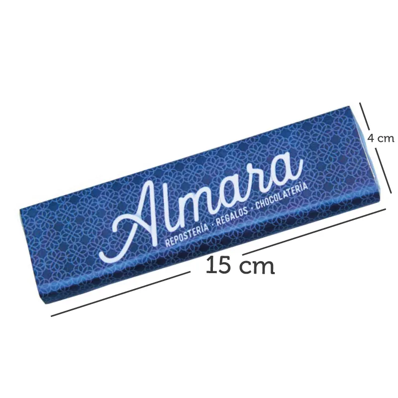 Tableta de Chocolate 15 *4 cm
