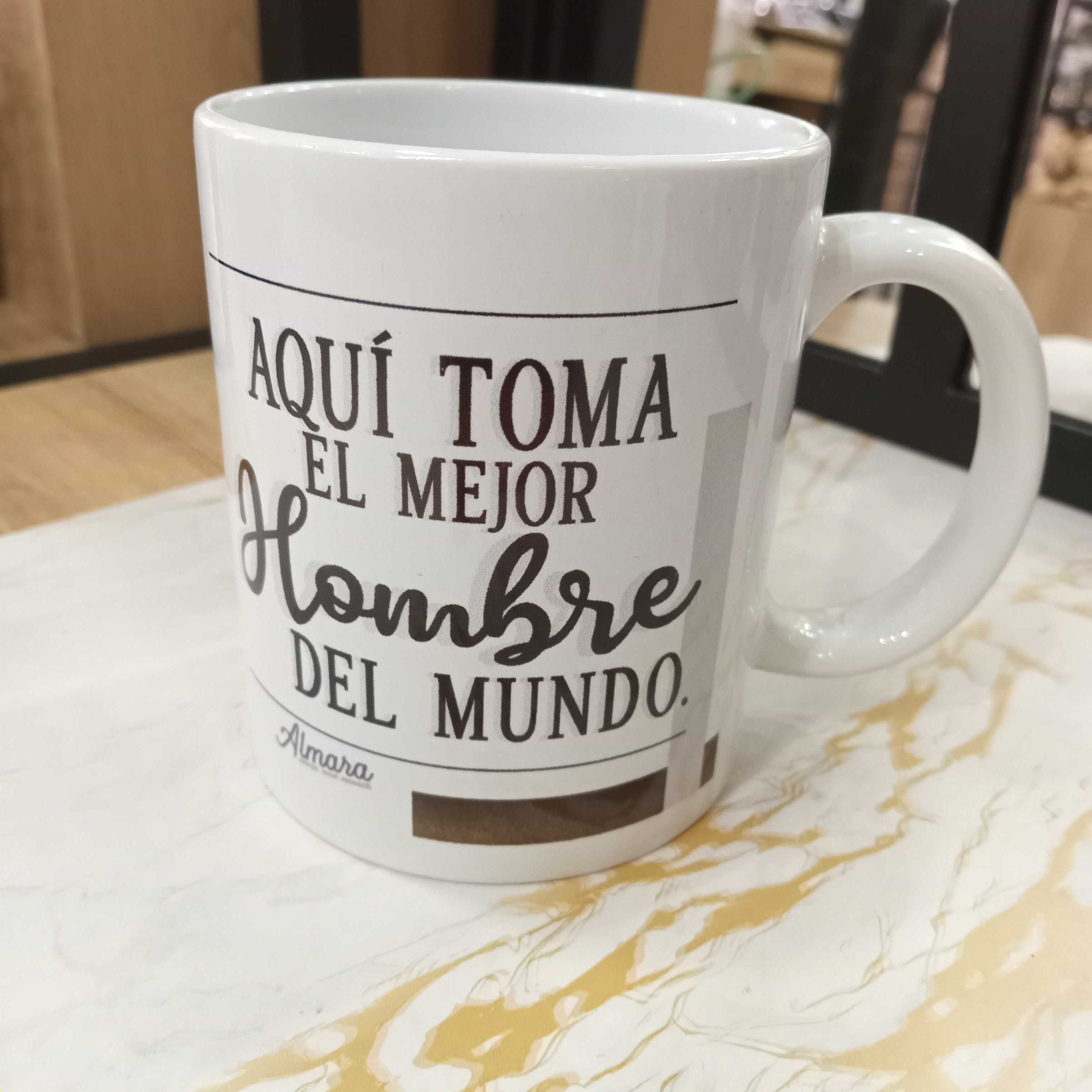 mug Aquí toma el mejor hombre del mundo'