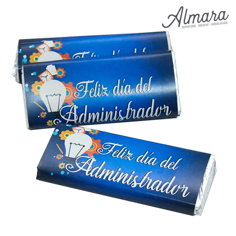 Tableta de chocolate administrador