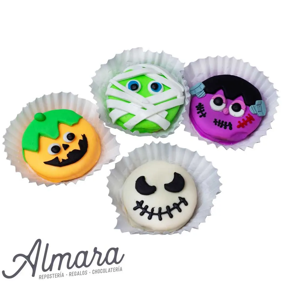 Alfajor Halloween Bolsa y Cinta
