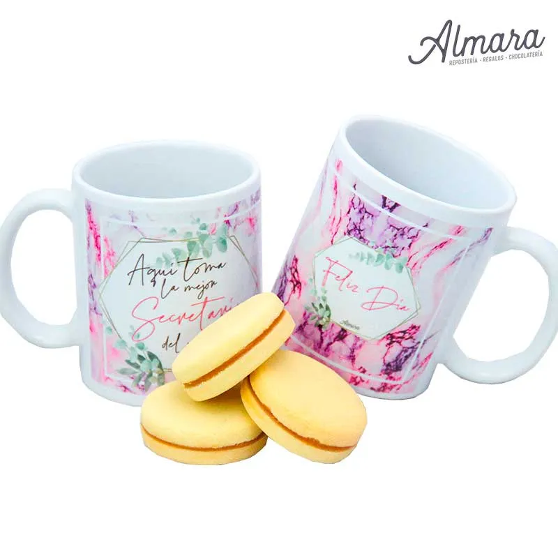 Mug estampado con Alfajores
