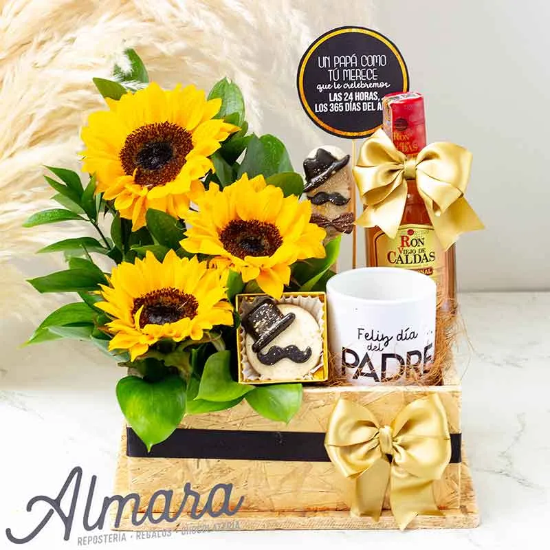 Ancheta Girasoles y Ron
