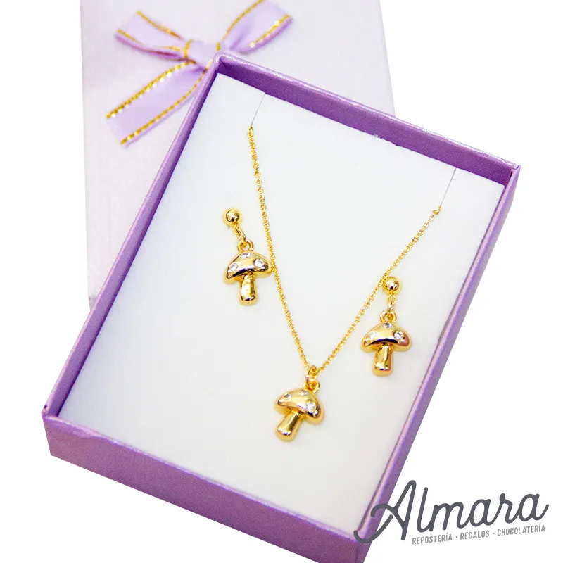 Set Cadena y Aretas
