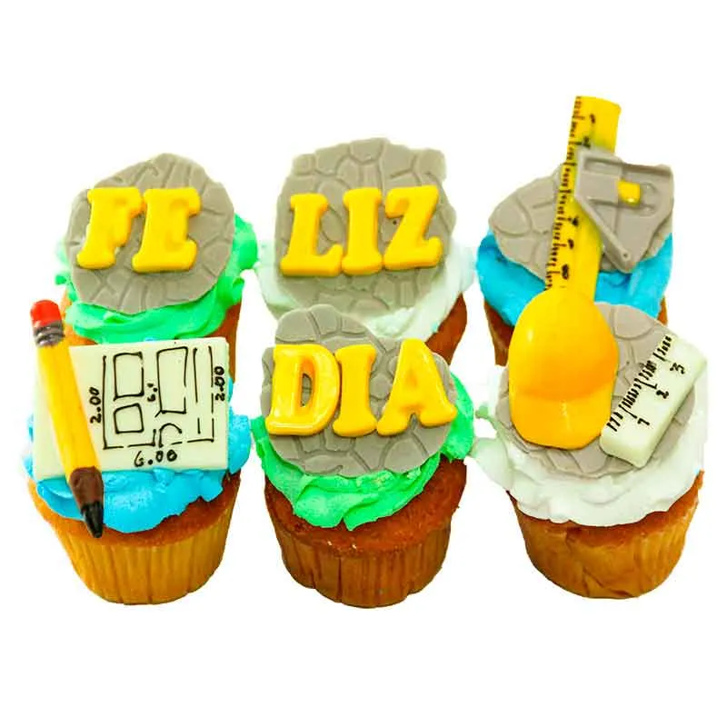 Cupcakes Ingeniero Civil
