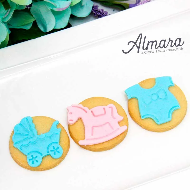 Galletas de mantequlla Baby Shower
