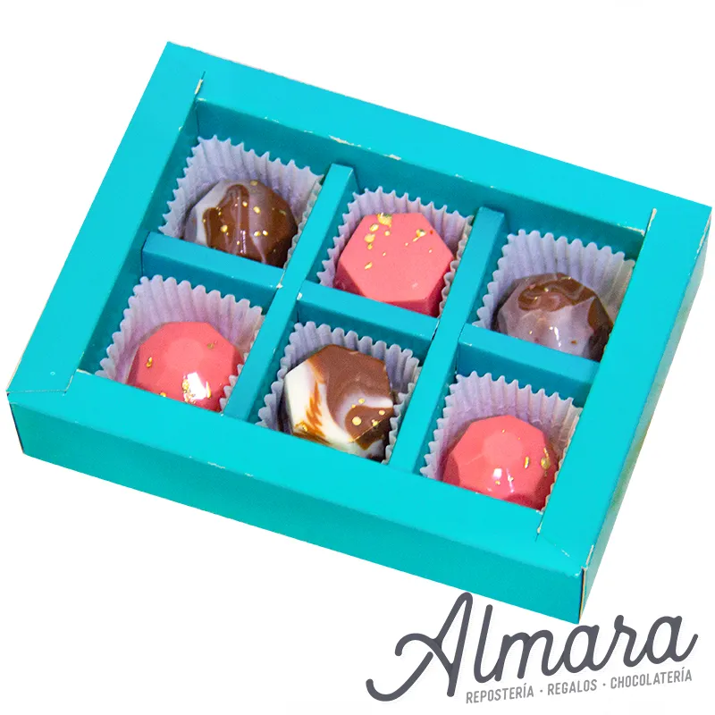 Caja de bombones 6 Und

