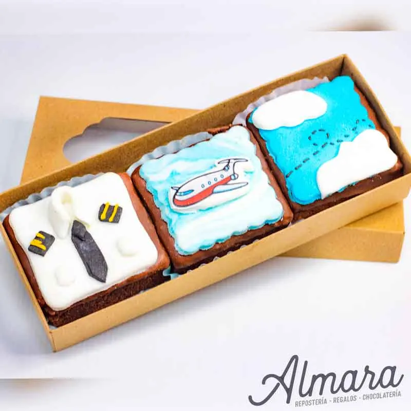Brownies Día del Piloto