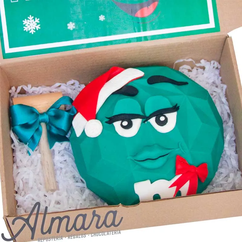 Chocolate navideño Verde
