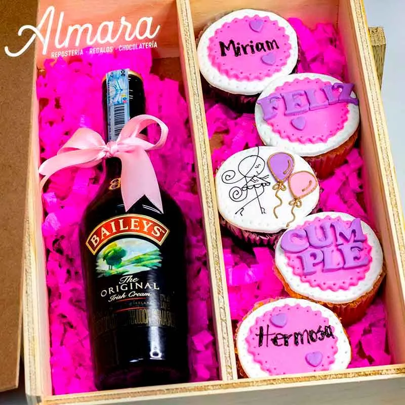 Cupcakes y Baileys