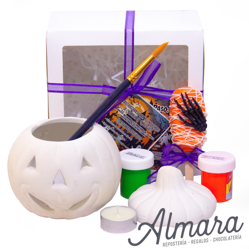 Candelabro Calabaza para Halloween: