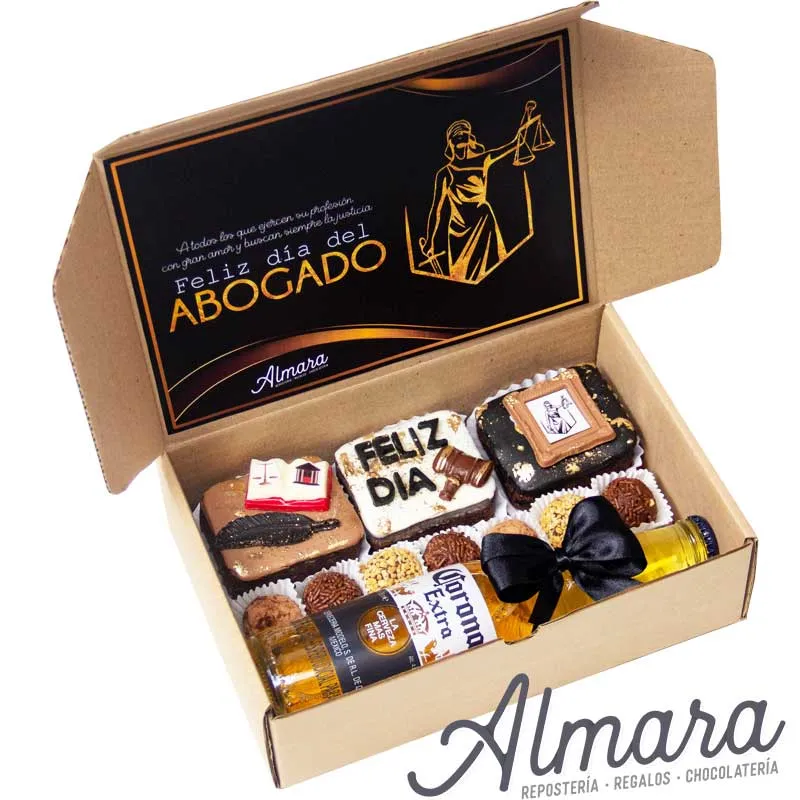 Caja de cerveza, Brownies y trufas

