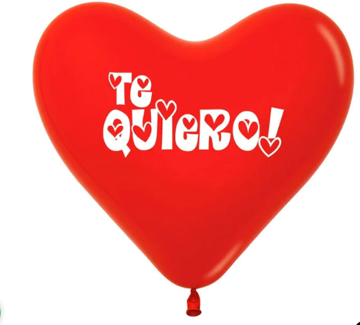 Globo Corazón 'Te Quiero' 