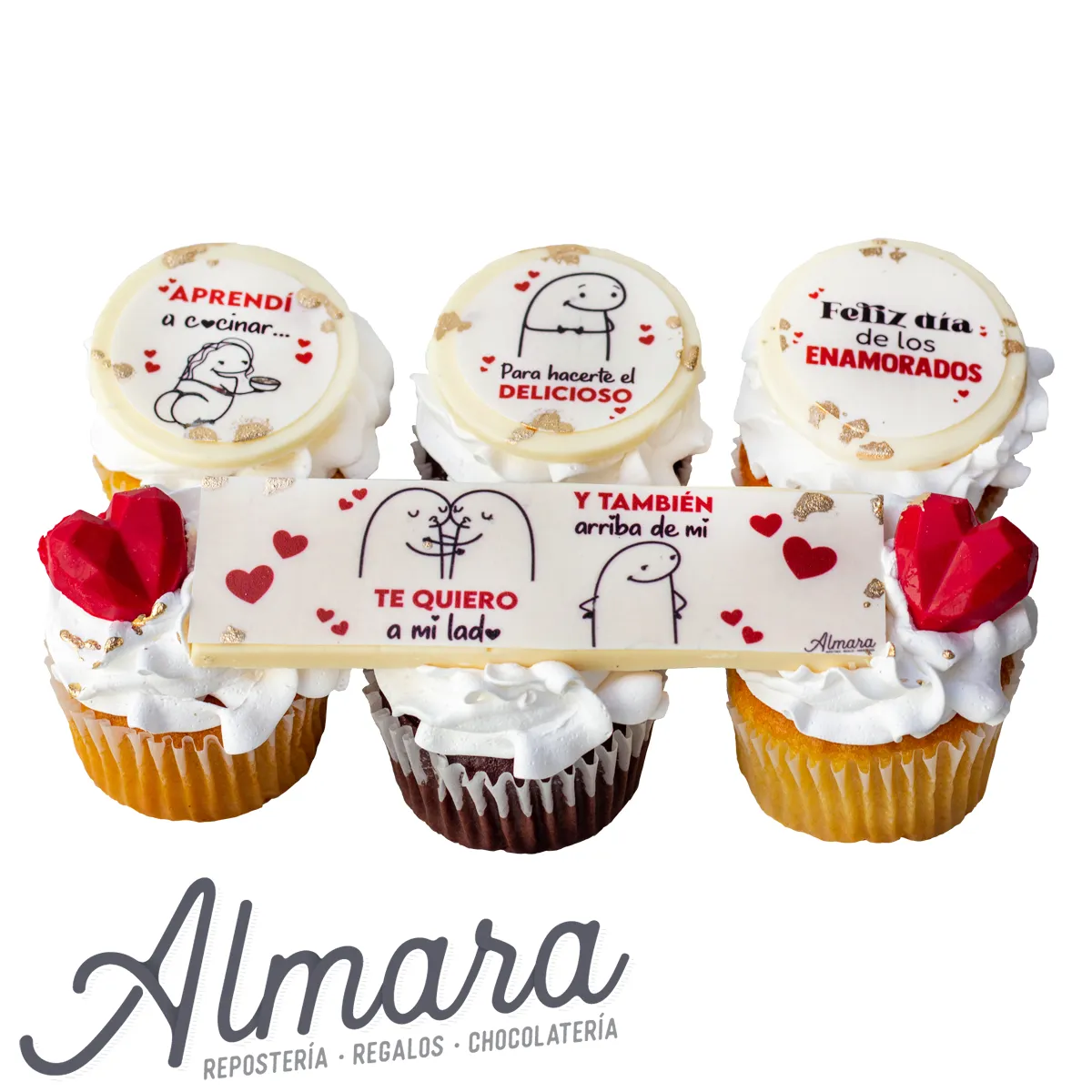 Cupcakes San Valentín
