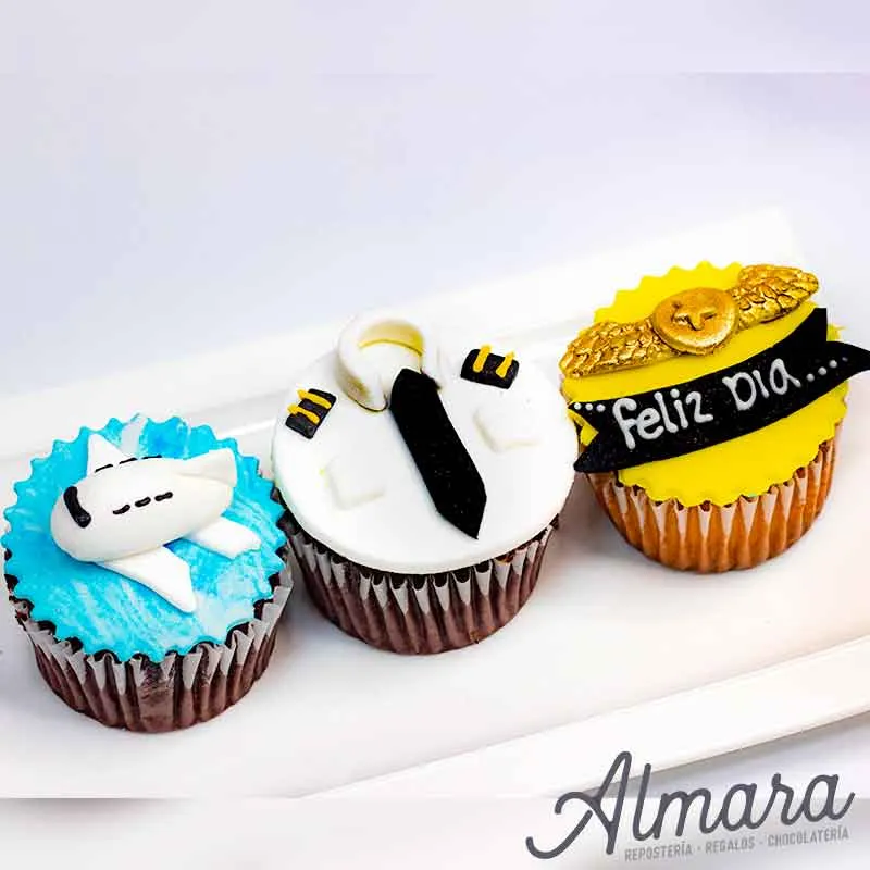 Cupcakes Día del Piloto
