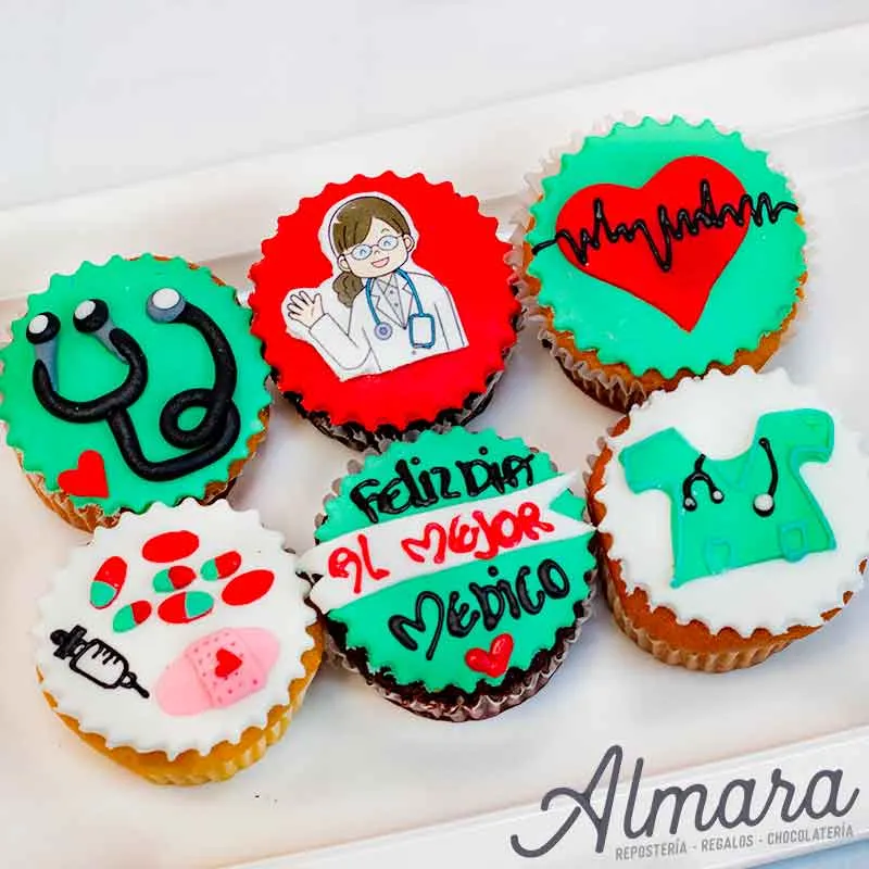 Cupcakes Día del Medico