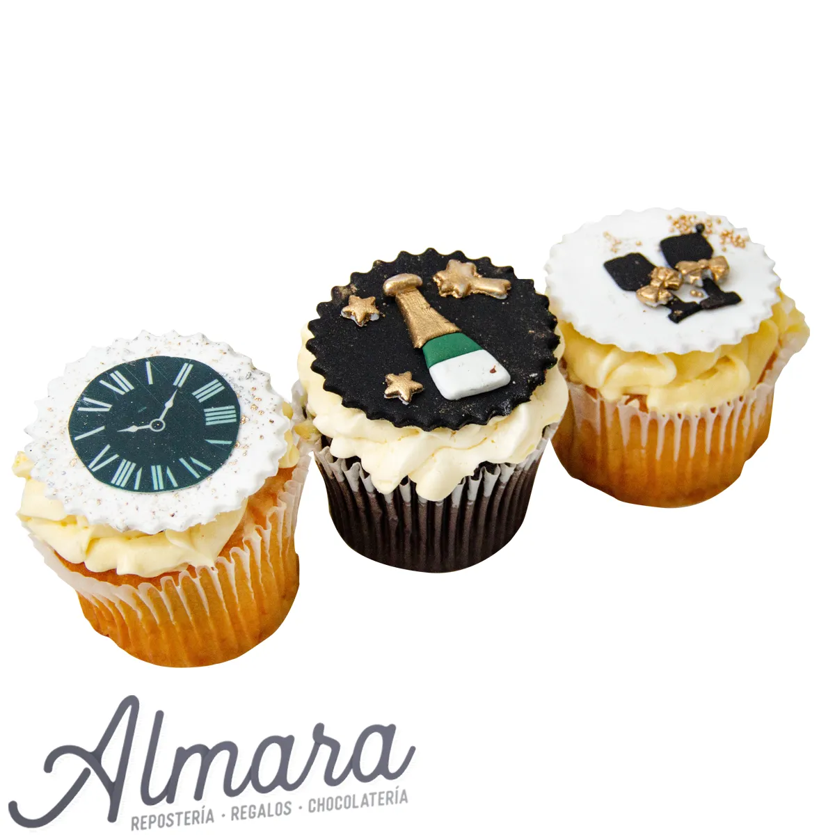 Cupcake Año Nuevo
