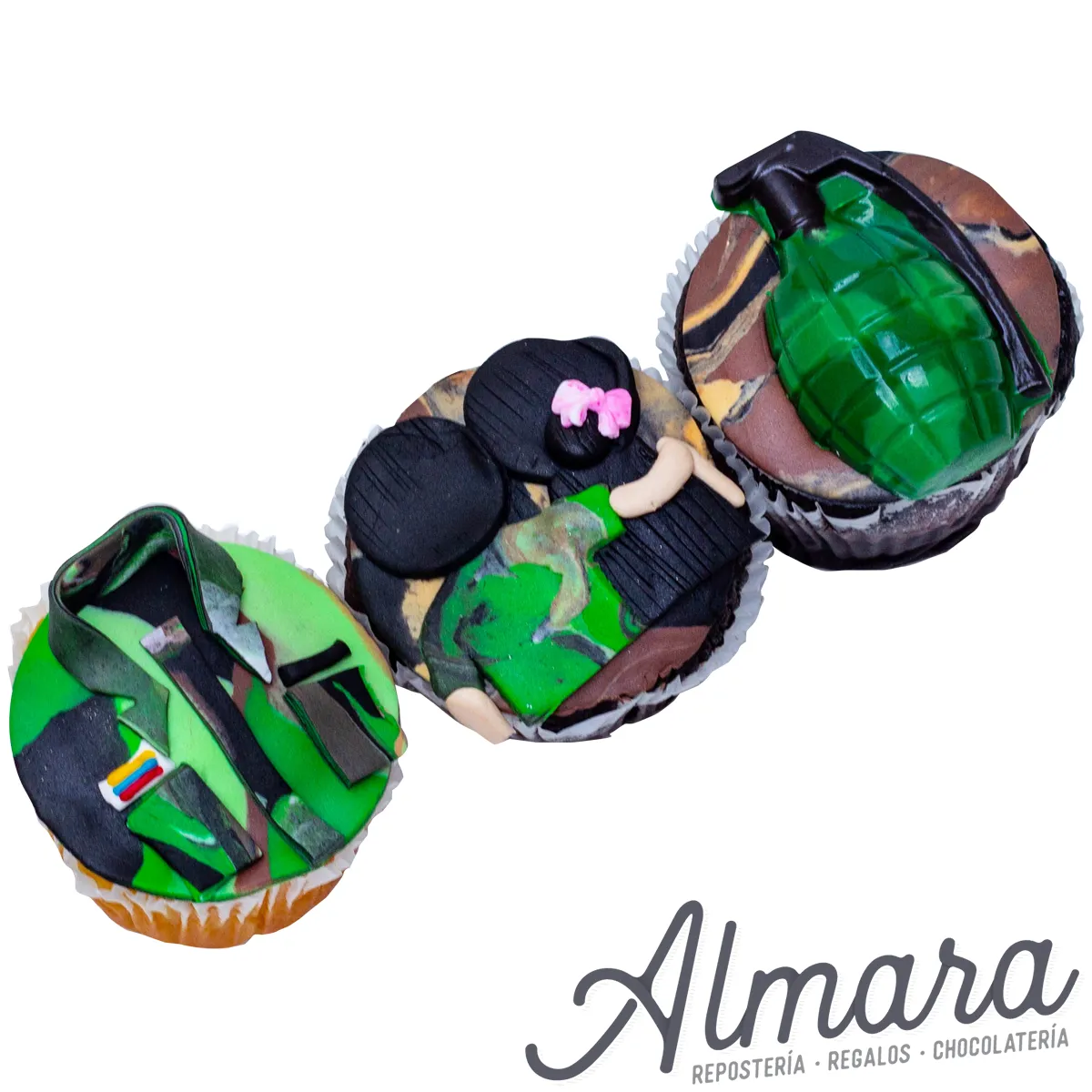 Cupcakes Militar
