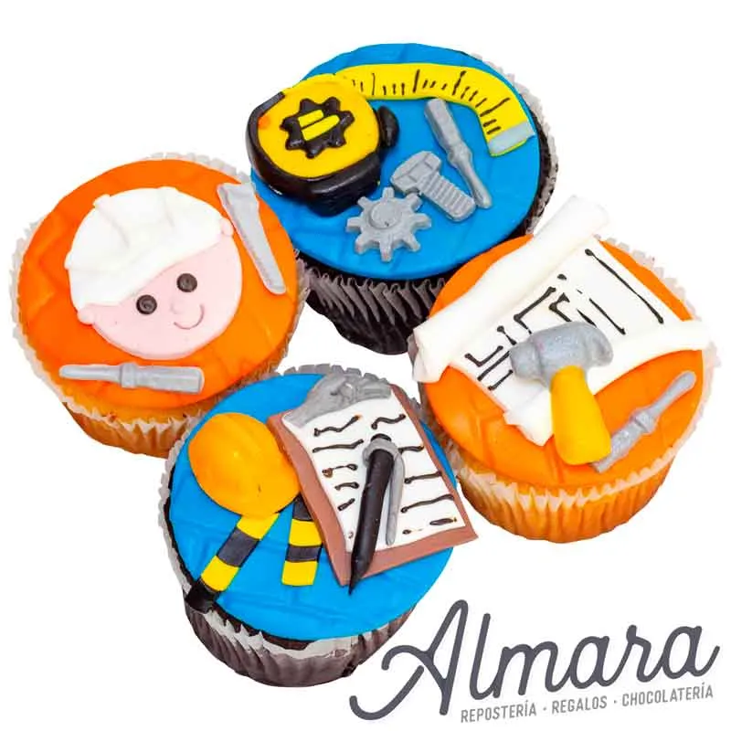 Cupcakes Ing de Civil *4