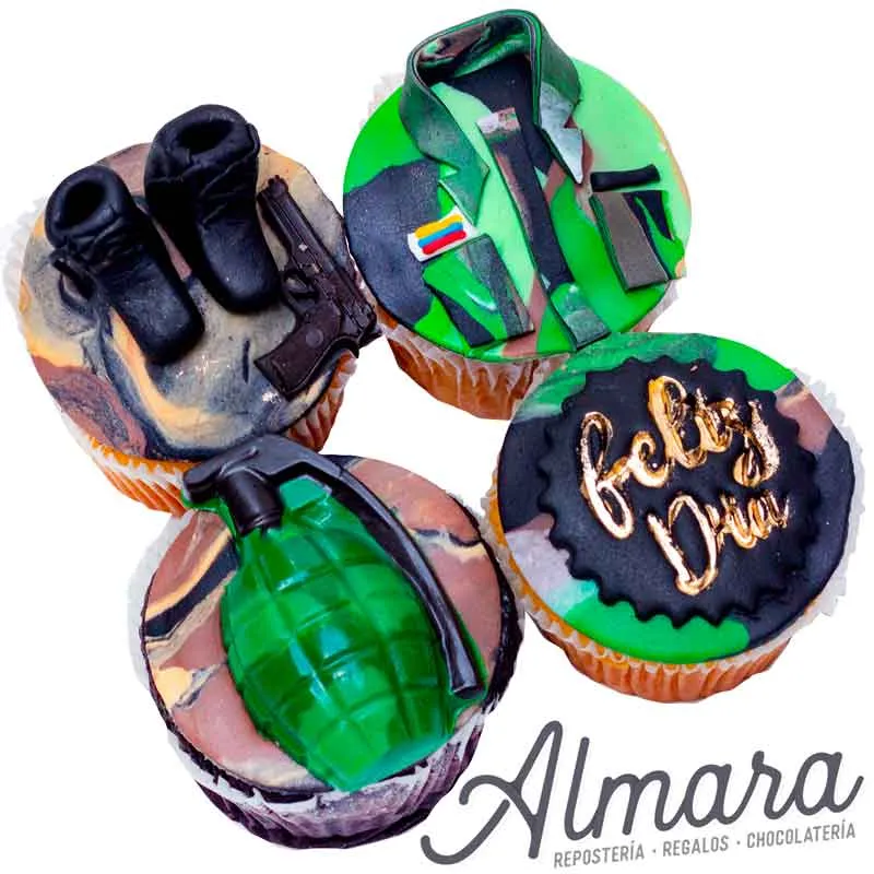 Cupcakes Soldado

